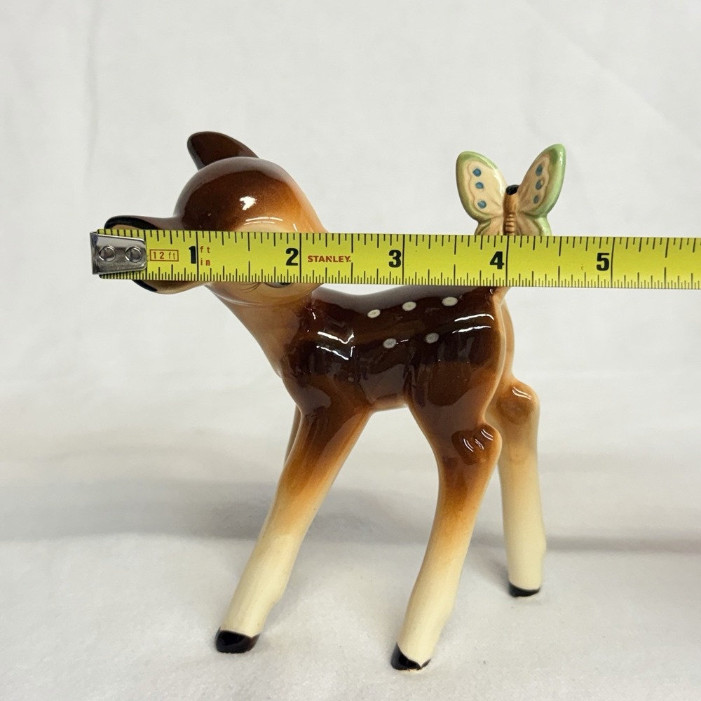 Vintage Bambi Ceramic Figurine Disney World Excellent Collector - Picture 3 of 9